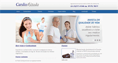 Desktop Screenshot of cardiometodo.com.br